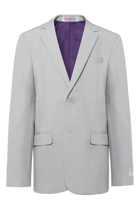 Groovy Grey Solid Suit
