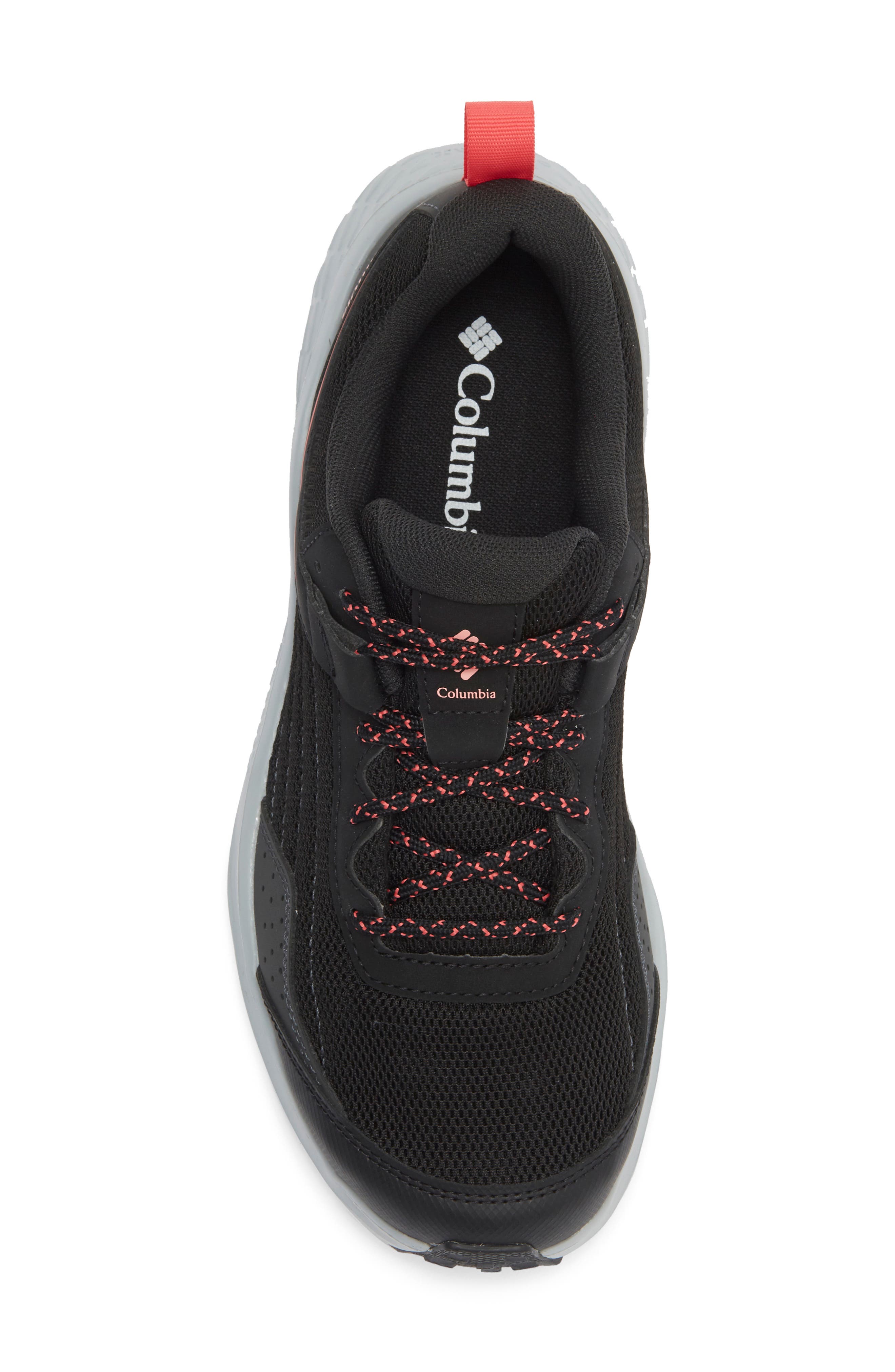Vertisol Trail Running Shoe, Alternate, color, BLACK/ SALMON ROSE