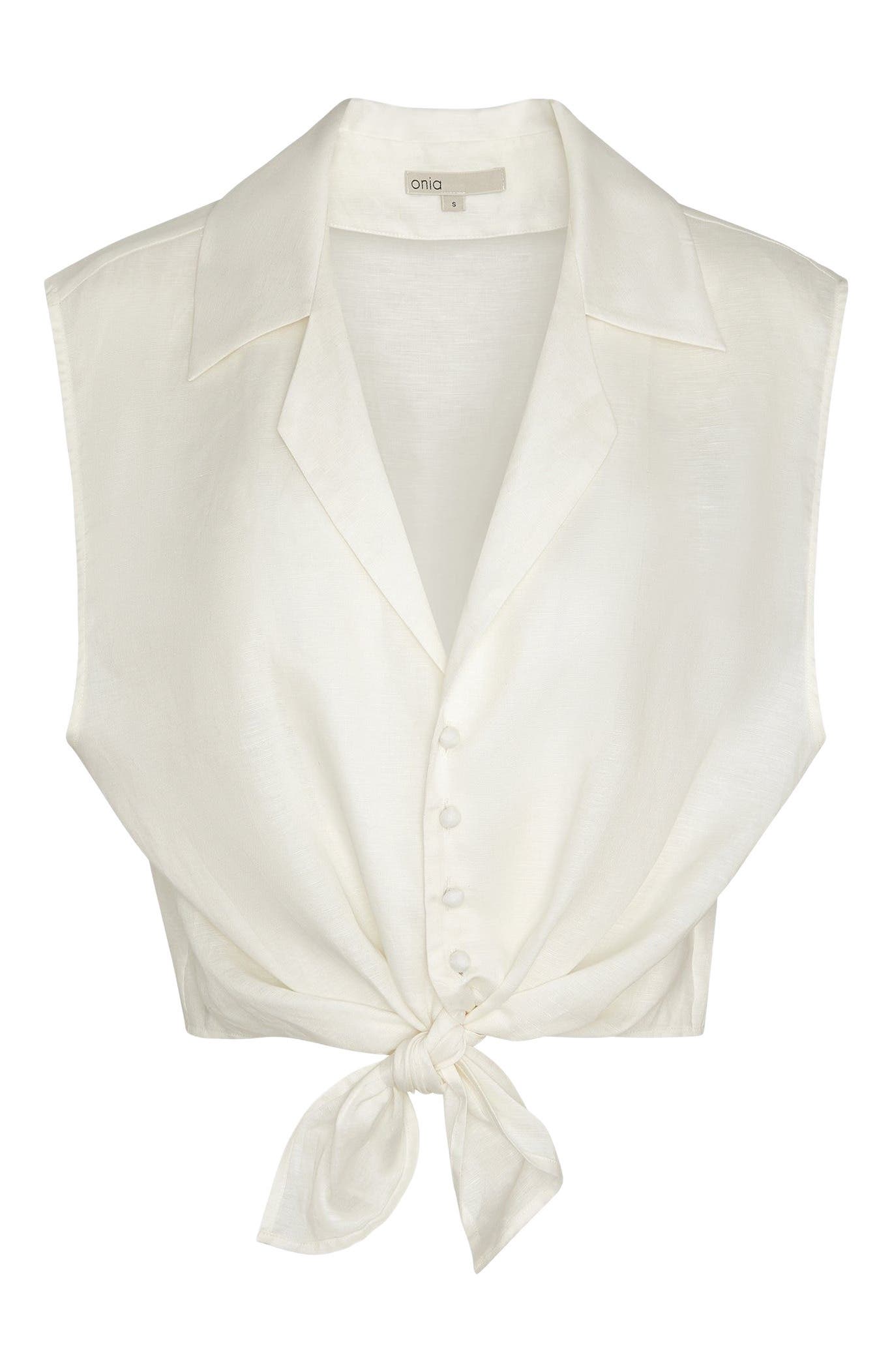 Tie Front Shirt - image 2