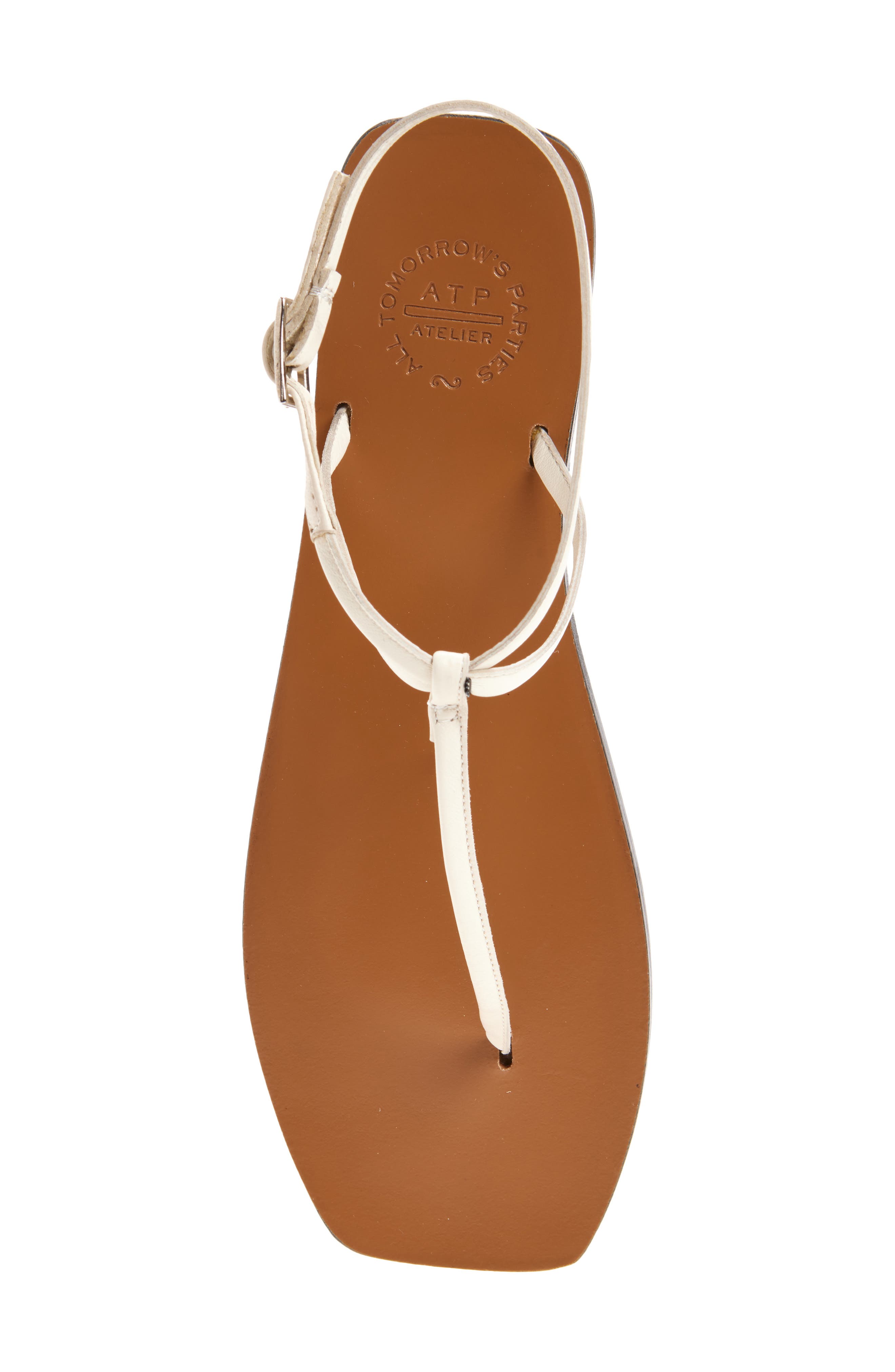 ATP ATELIER Alassio Ankle Strap Sandal, Alternate, color, Linen