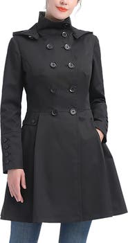 Kimi & Kai Women's Adele Hooded Trench Coat