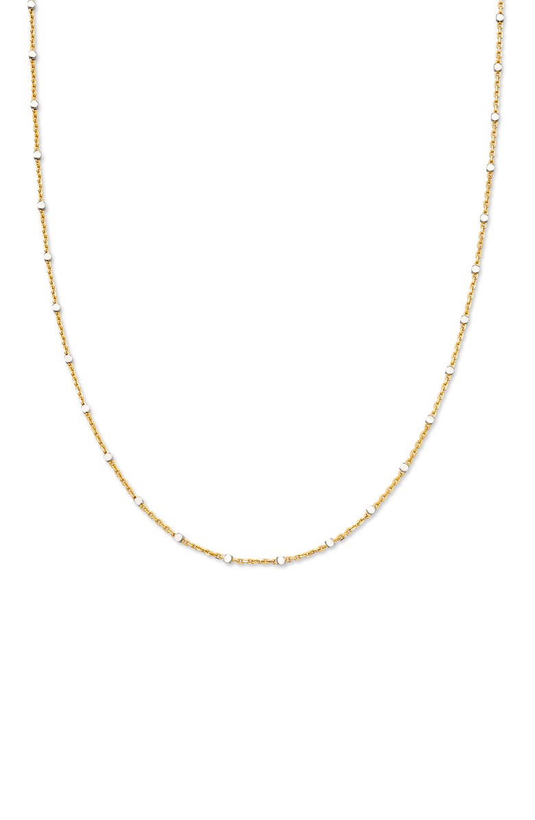 Kendra Scott Two-Tone Satellite Chain Necklace, Main, color, 