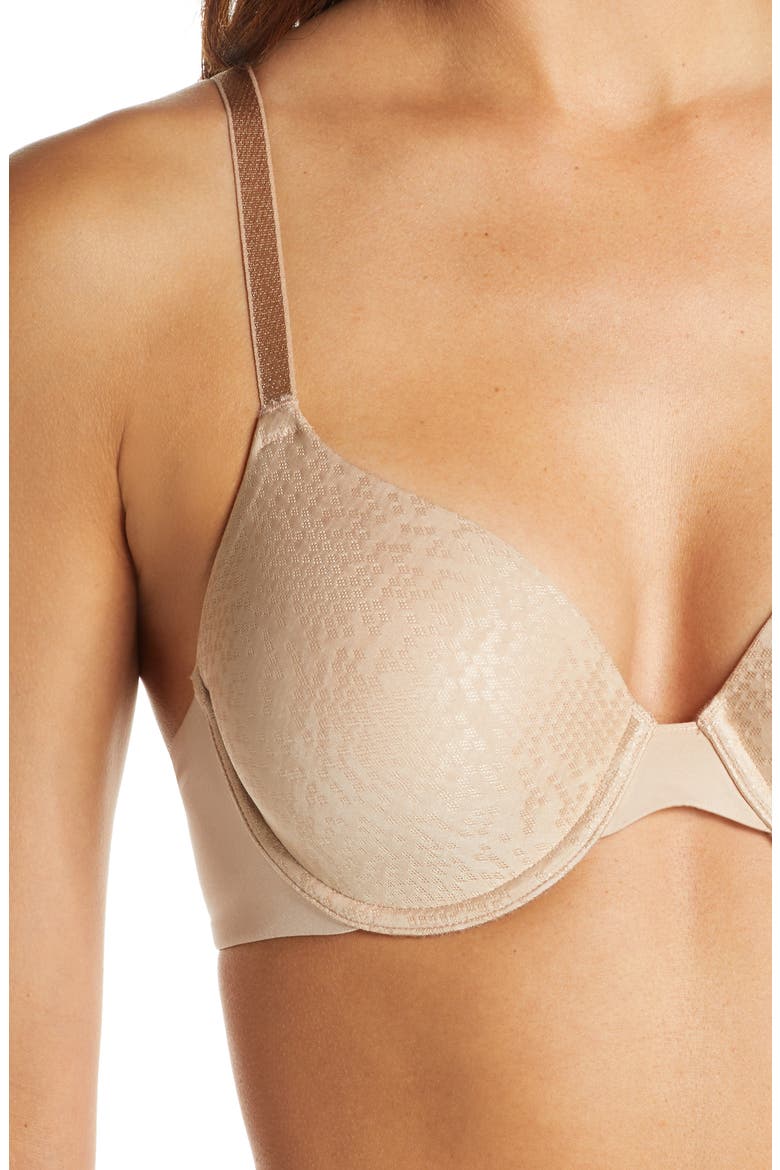 Conform Underwire Full Fit Contour Bra, Alternate, color, CAFE
