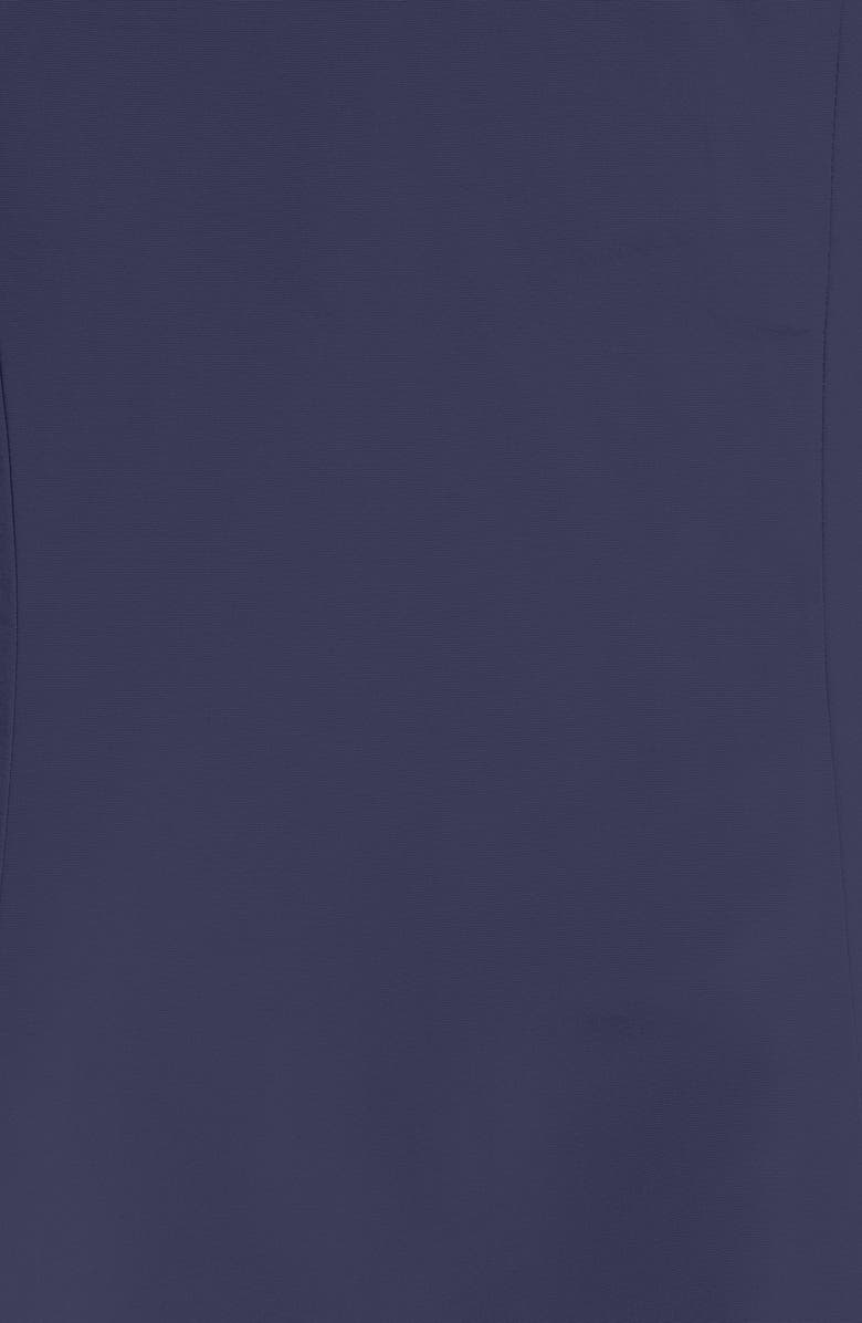 Carolina Herrera Draped V-Back Gown, Alternate, color, 