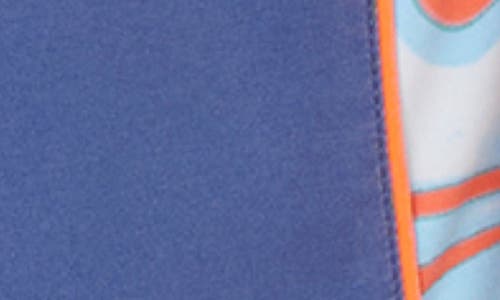 Rip Curl Kids' Island Paradiso Mirage Swim Trunks In Blue