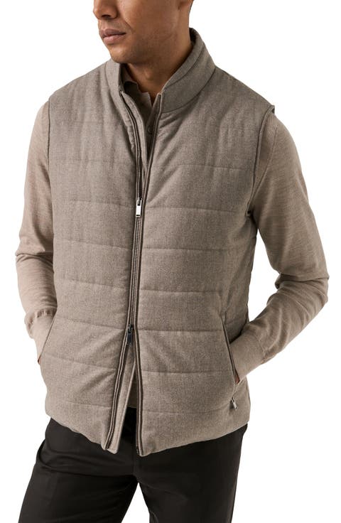 Quilted Wool Vest