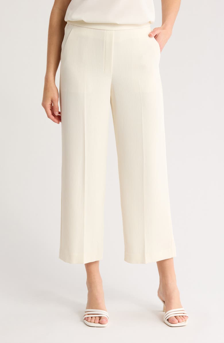 Theory Relaxed Straight Crop Pull-On Pants, Main, color, 