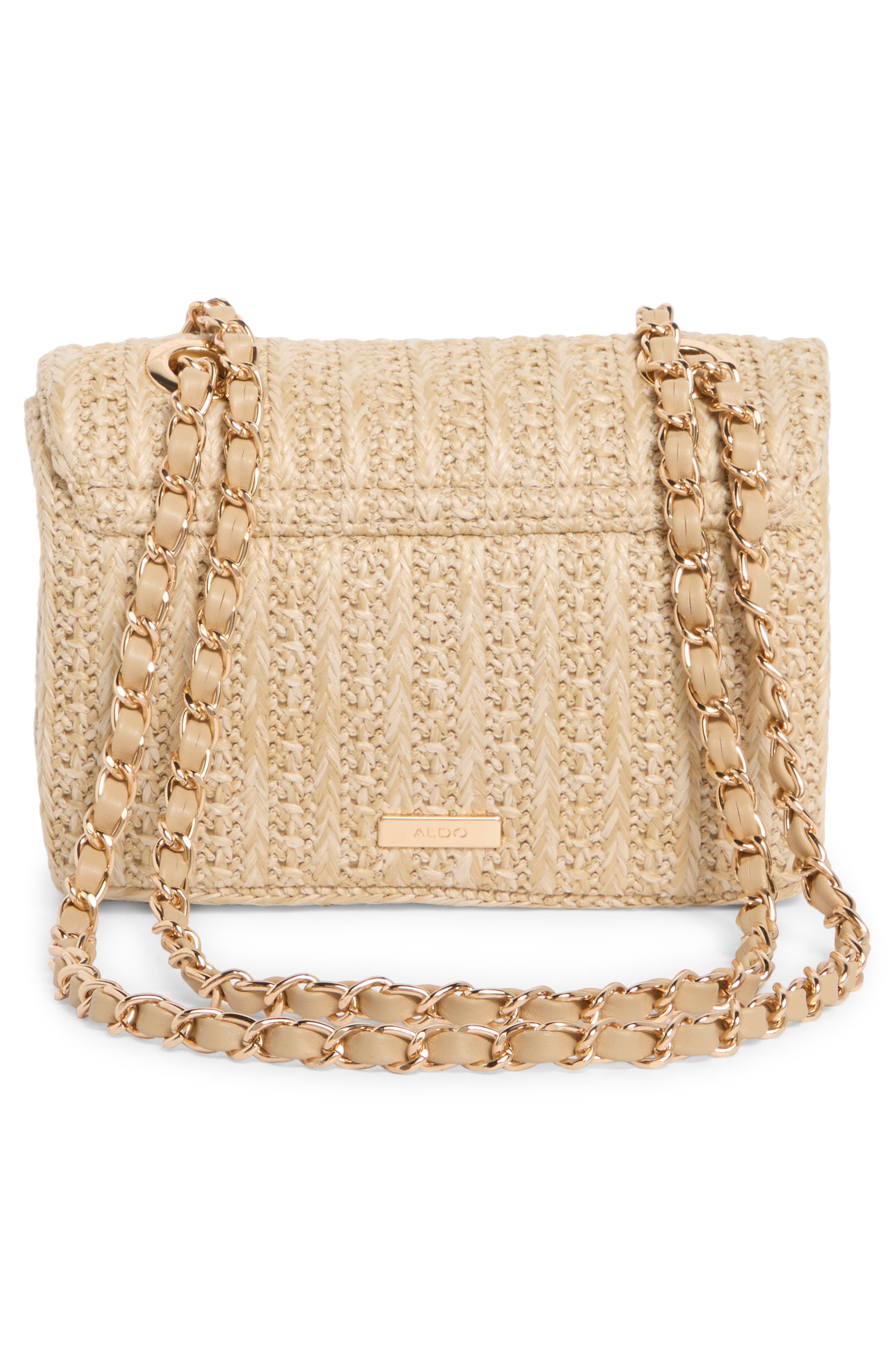 ALDO Etidan Crossbody Bag, Alternate, color, Natural