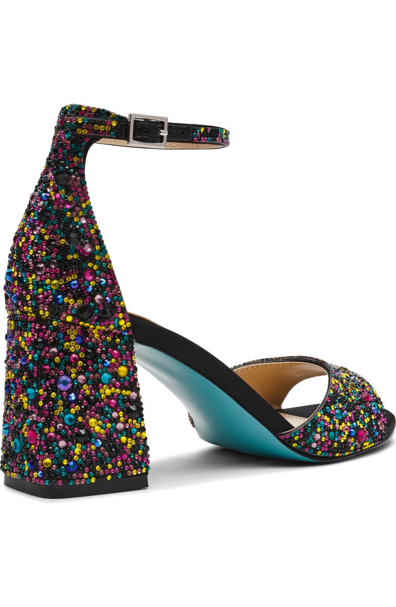 Betsey Johnson Kami Sandal, Alternate, color, Black Multi