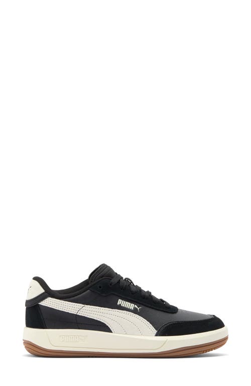 Puma Club Pearl Trainer Sneaker In  Black-alpine Snow