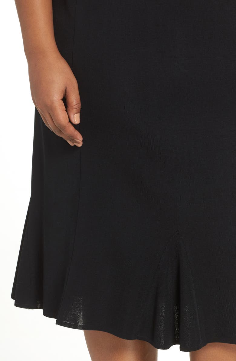 Ming Wang Gore Flare Skirt, Alternate, color,