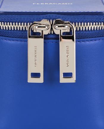 Cube Leather Bucket Bag