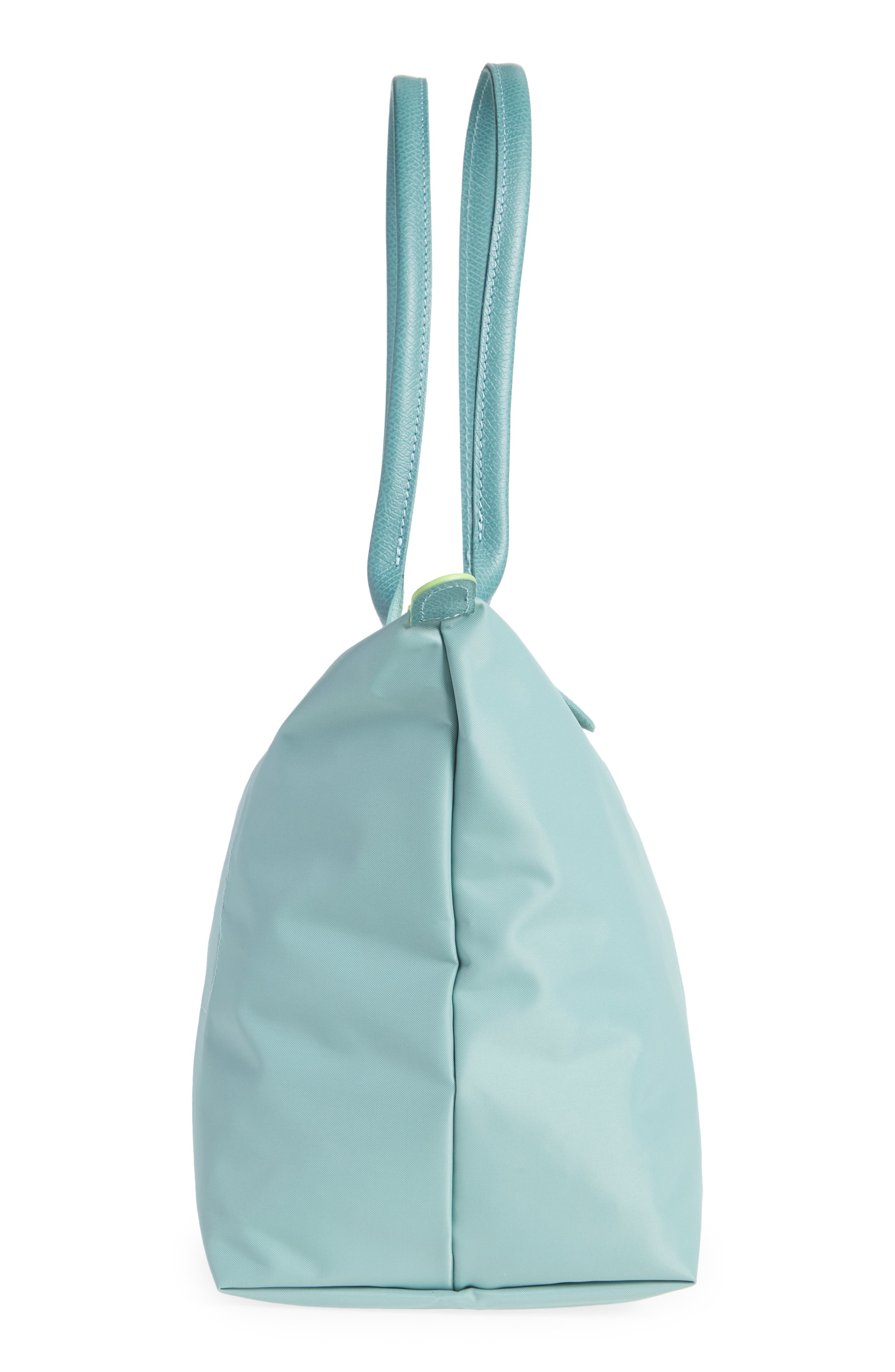 Le Pliage Green Recycled Canvas Large Shoulder Tote, Alternate, color, LAGOON