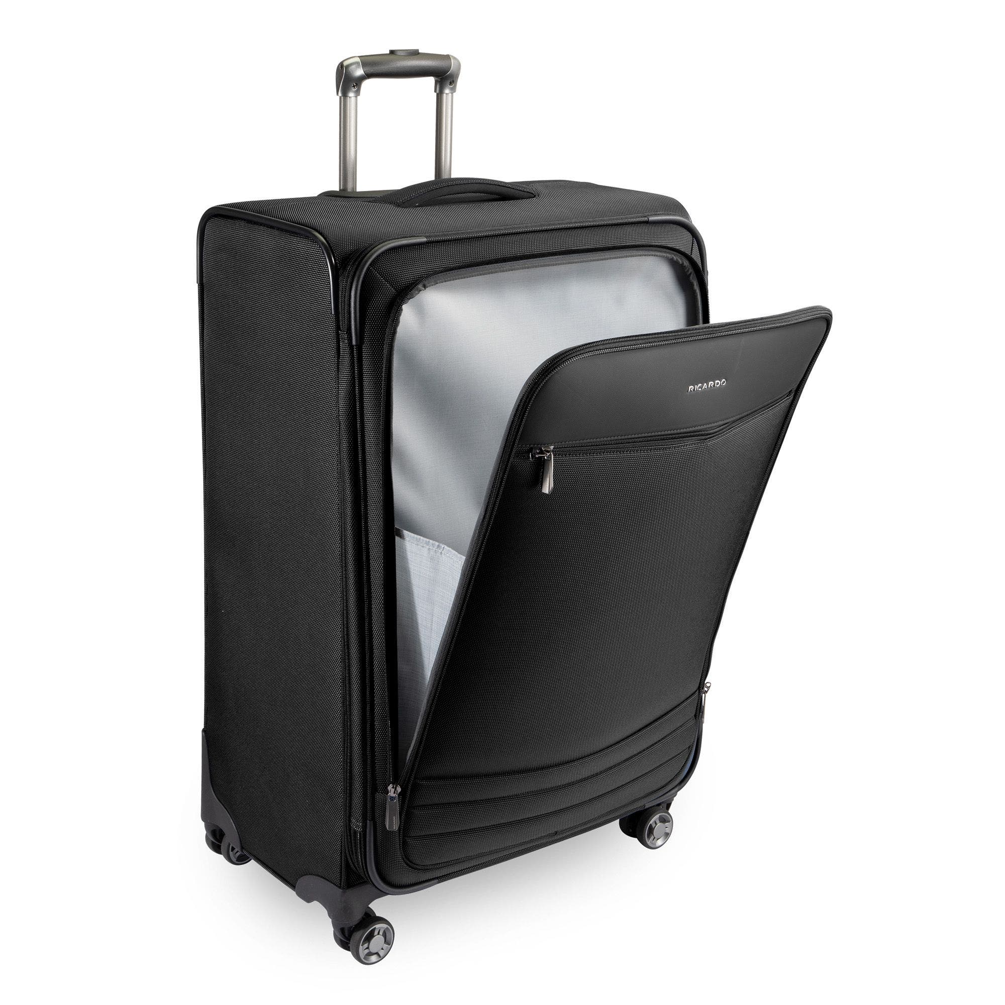 Ricardo Beverly Hills Ashbury Softside Expandable 3 Piece Set, Alternate, color, Black