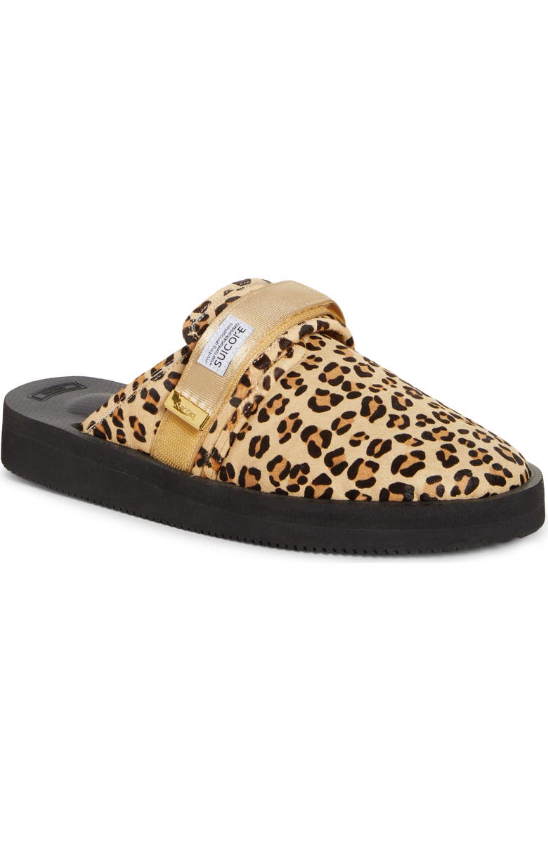 Suicoke Zavo-VHL Genuine Calf Hair Mule, Main, color,