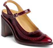 THE OFFICE OF US Mrs. Russel Leather Slingback Mary Jane Pump