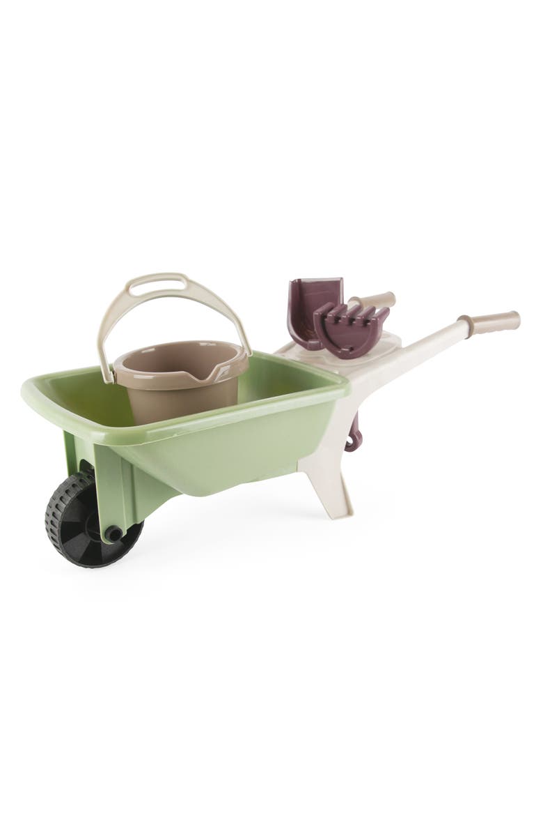 Dantoy Green Garden Wheelbarrow 4 Piece Playset, Main, color,