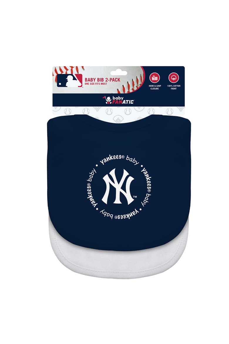 New York Yankees - Baby Bibs 2-Pack, Alternate, color, Navy