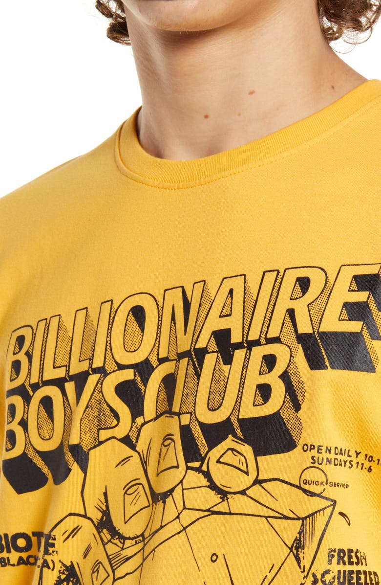 Billionaire Boys Club BB Pressed Diamonds Graphic Tee, Alternate, color, Beeswax