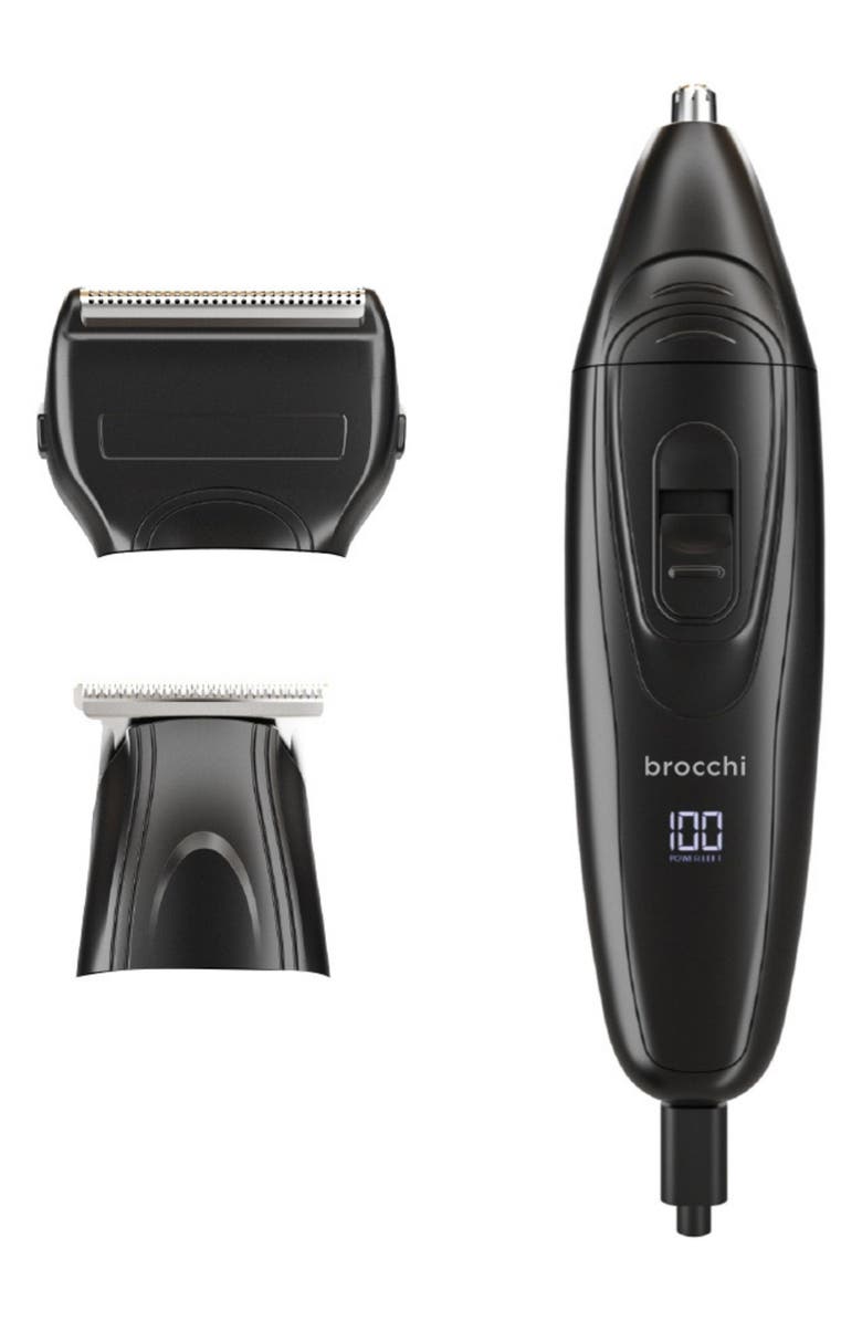 BROCCHI 3-in-1 Grooming Set, Main, color, Black