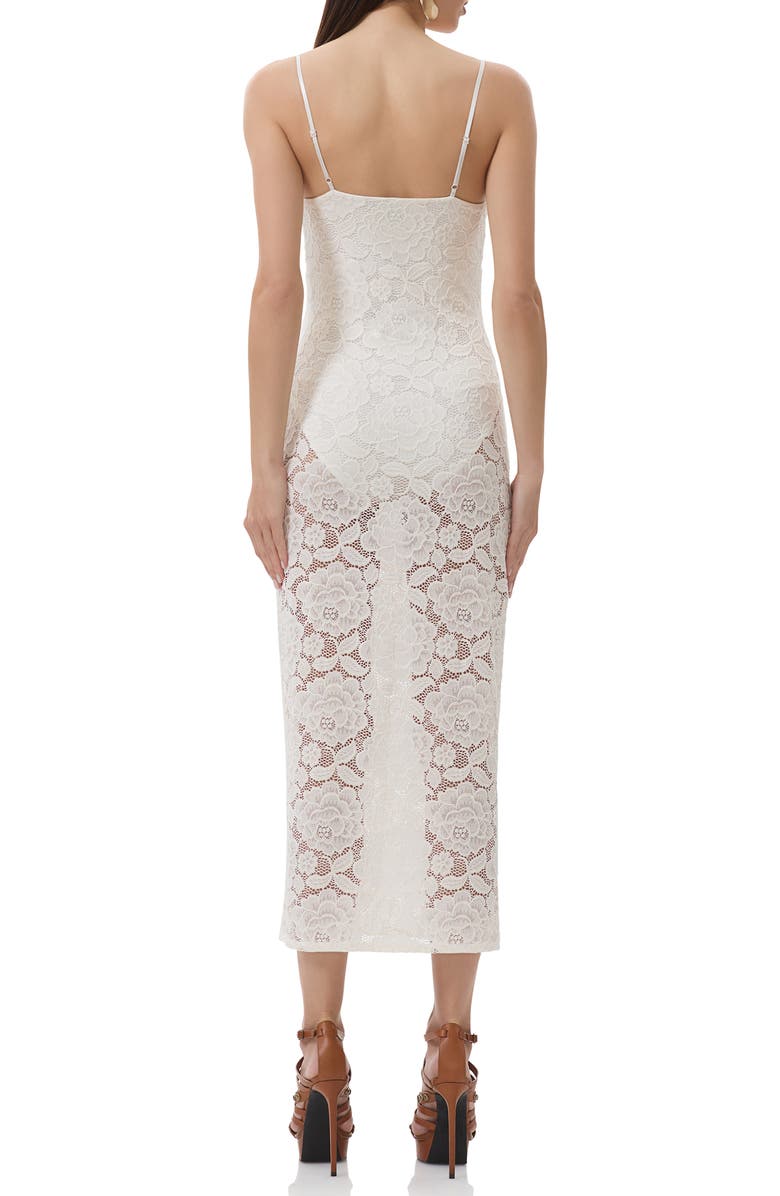 AFRM Marsaille Lace Maxi Dress, Alternate, color, Gardenia