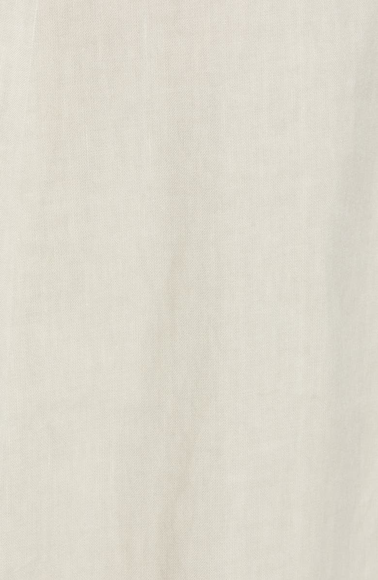 Fabiana Filippi Belted Stretch Linen & Cotton Midi Skirt, Alternate, color, 