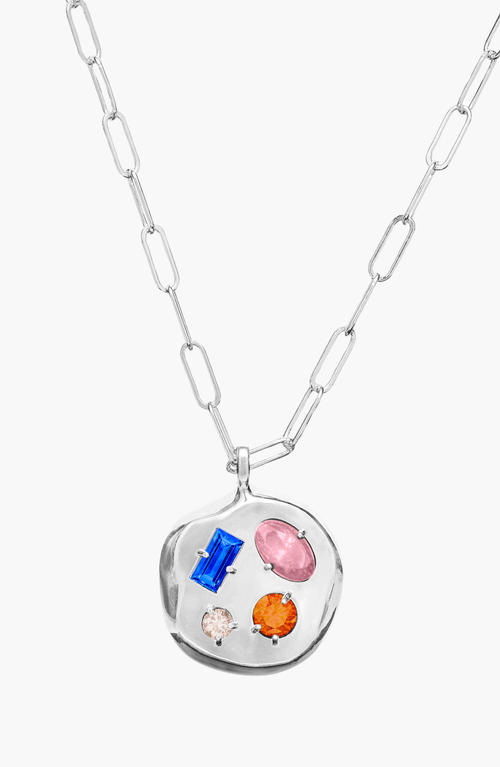 Birthdate Co. The September Birthdate Silver Pendant In September 6th - Silver