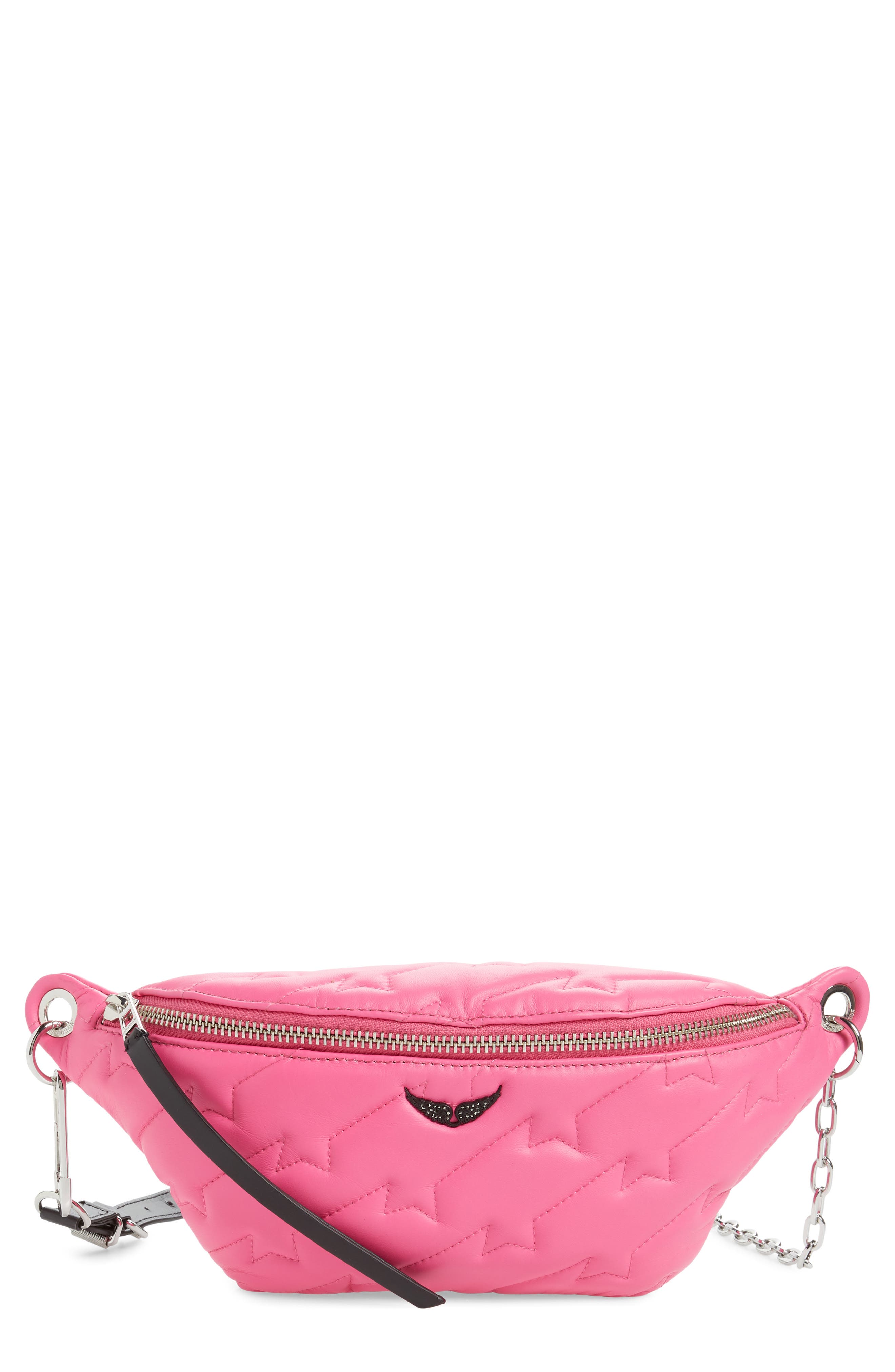 Zadig & Voltaire Edie Quilted Leather Belt Bag (Women) | Nordstromrack