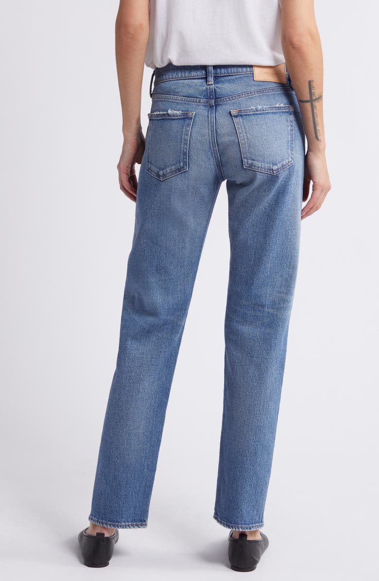 MOUSSY VINTAGE Groveland Slim Straight Leg Jeans, Alternate, color, Blue
