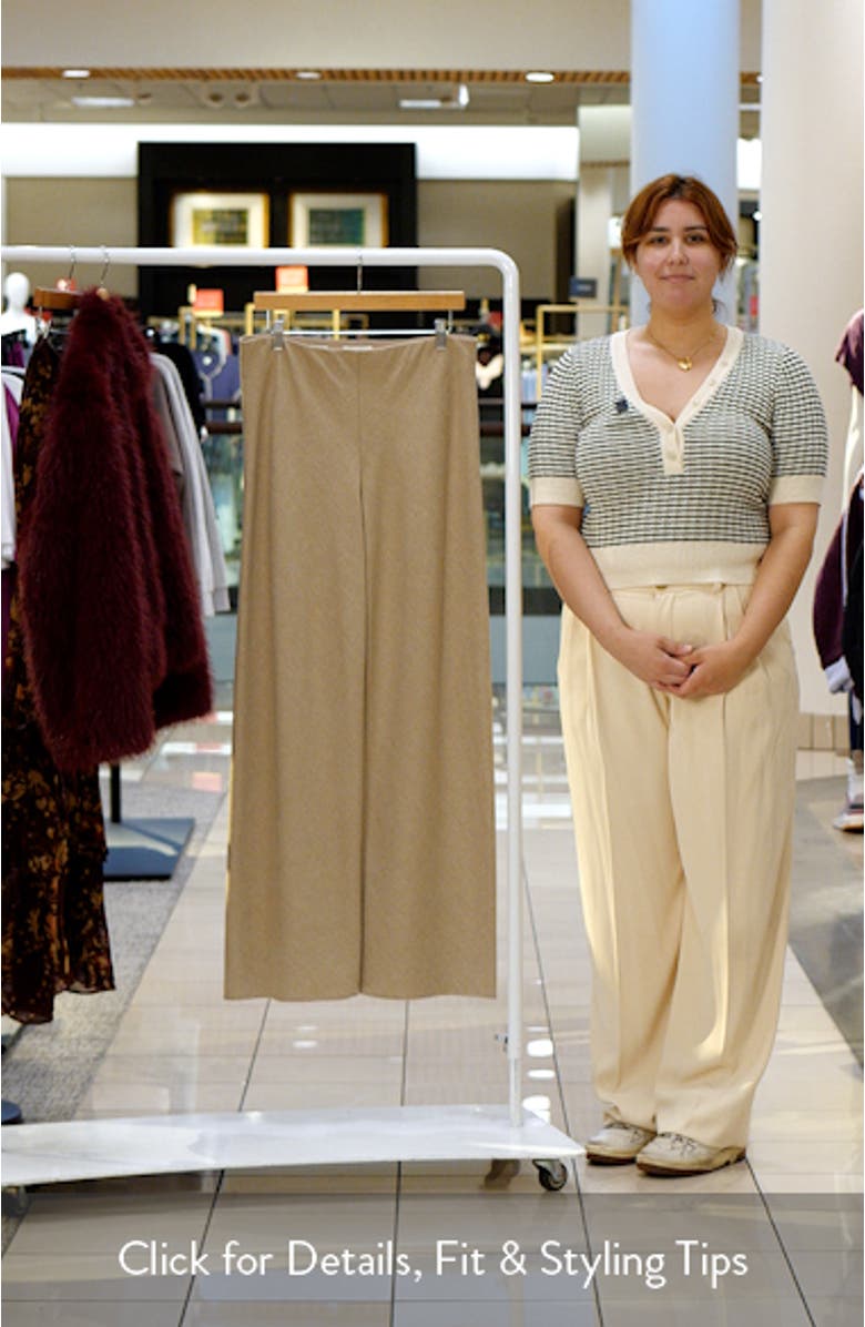 High Waist Straight Leg Pants, sales video thumbnail