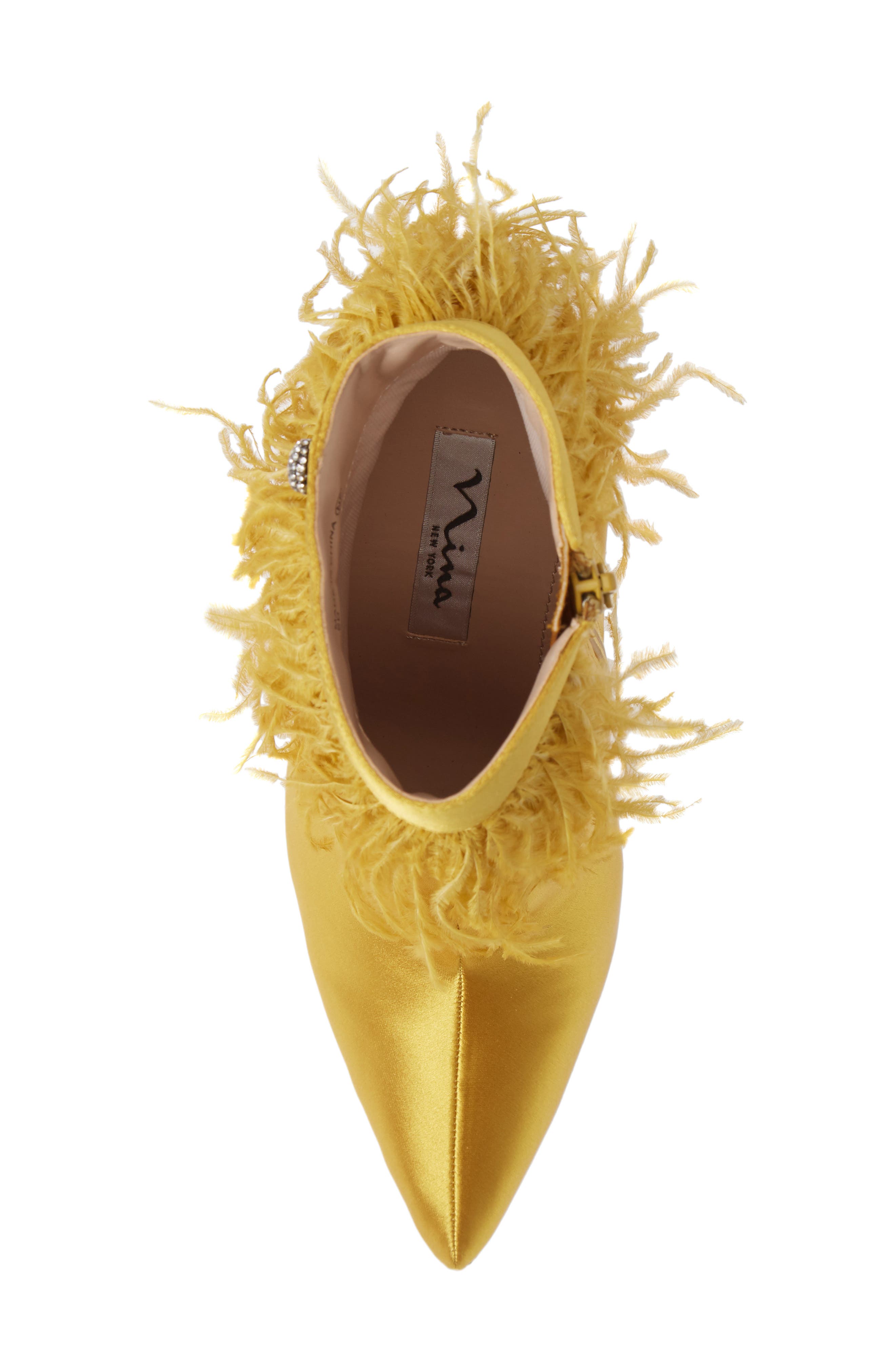 Nina Danella Feather Bootie, Alternate, color, 