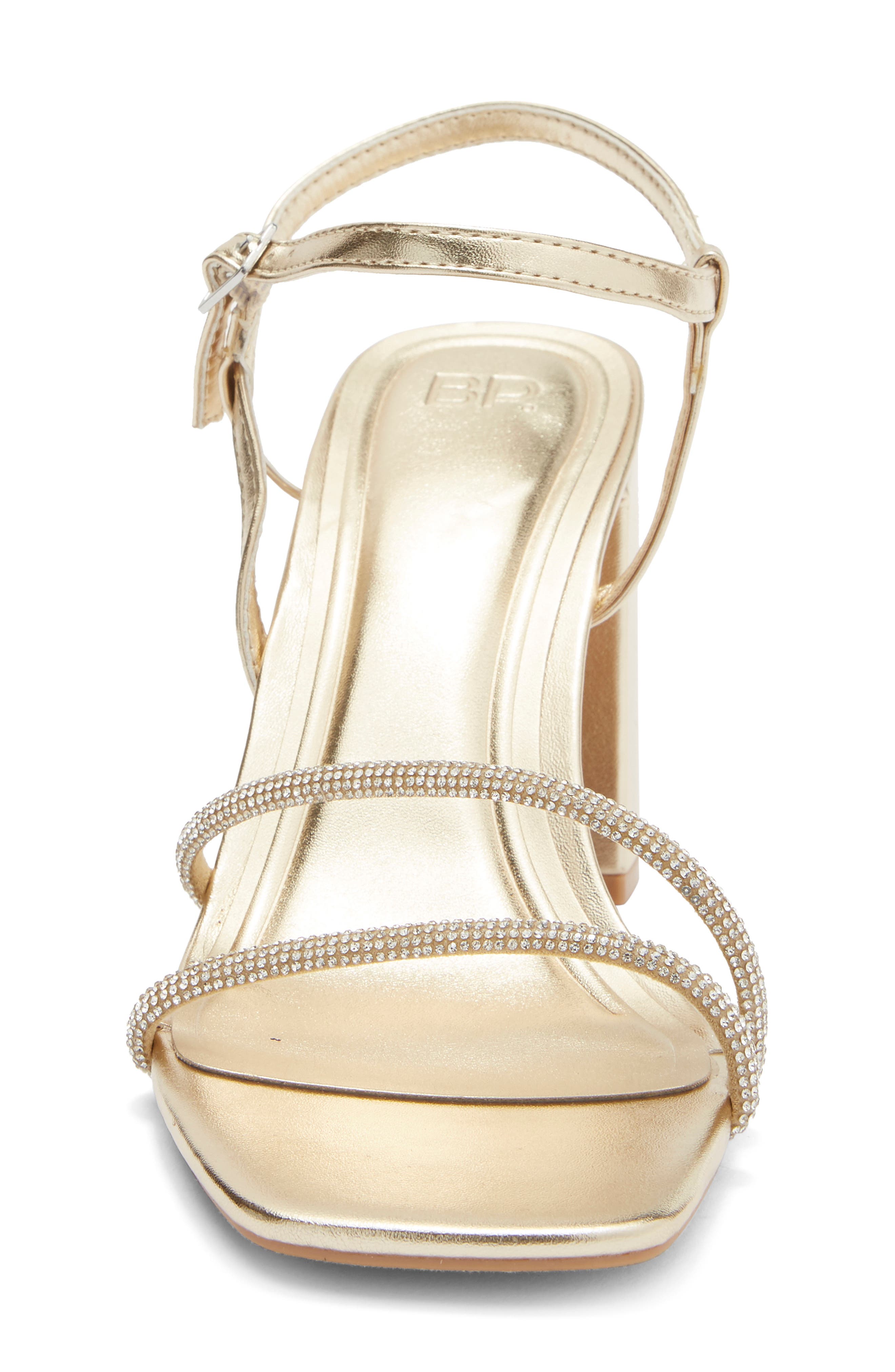 Ayla Heeled Sandal, Alternate, color, GOLD METALLIC STONES