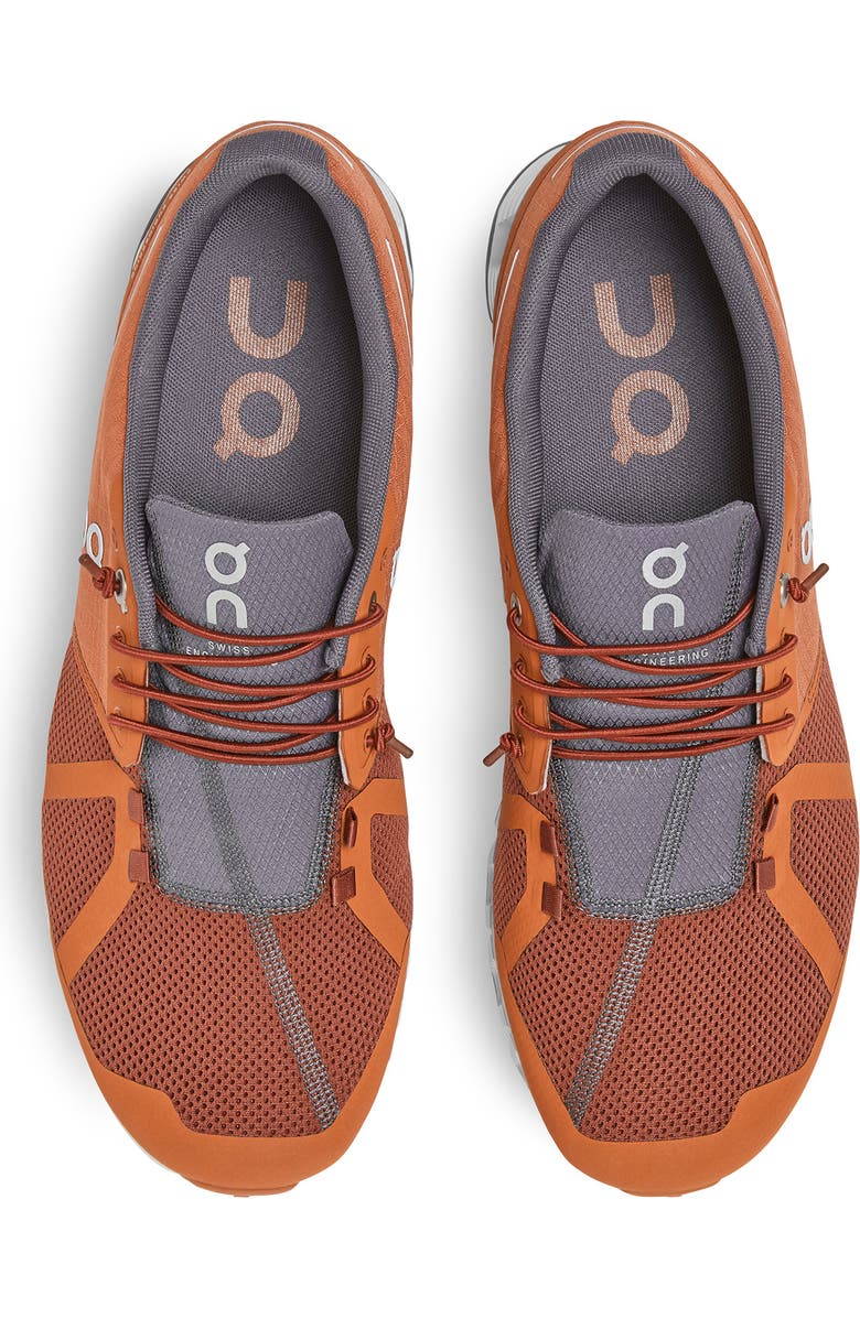 On Cloud Running Shoe - Men, Alternate, color, Russet/ Cocoa