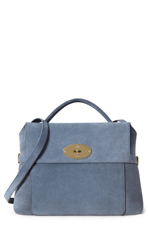Stevie Suede Top Handle Bag