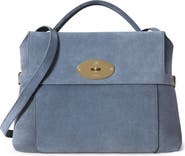 Mulberry Stevie Suede Top Handle Bag