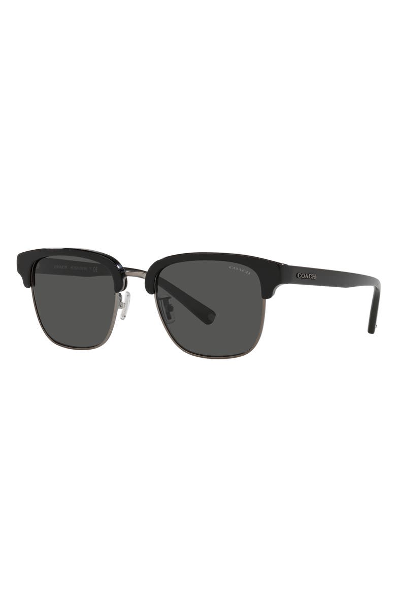 COACH 52mm Square Sunglasses, Alternate, color,