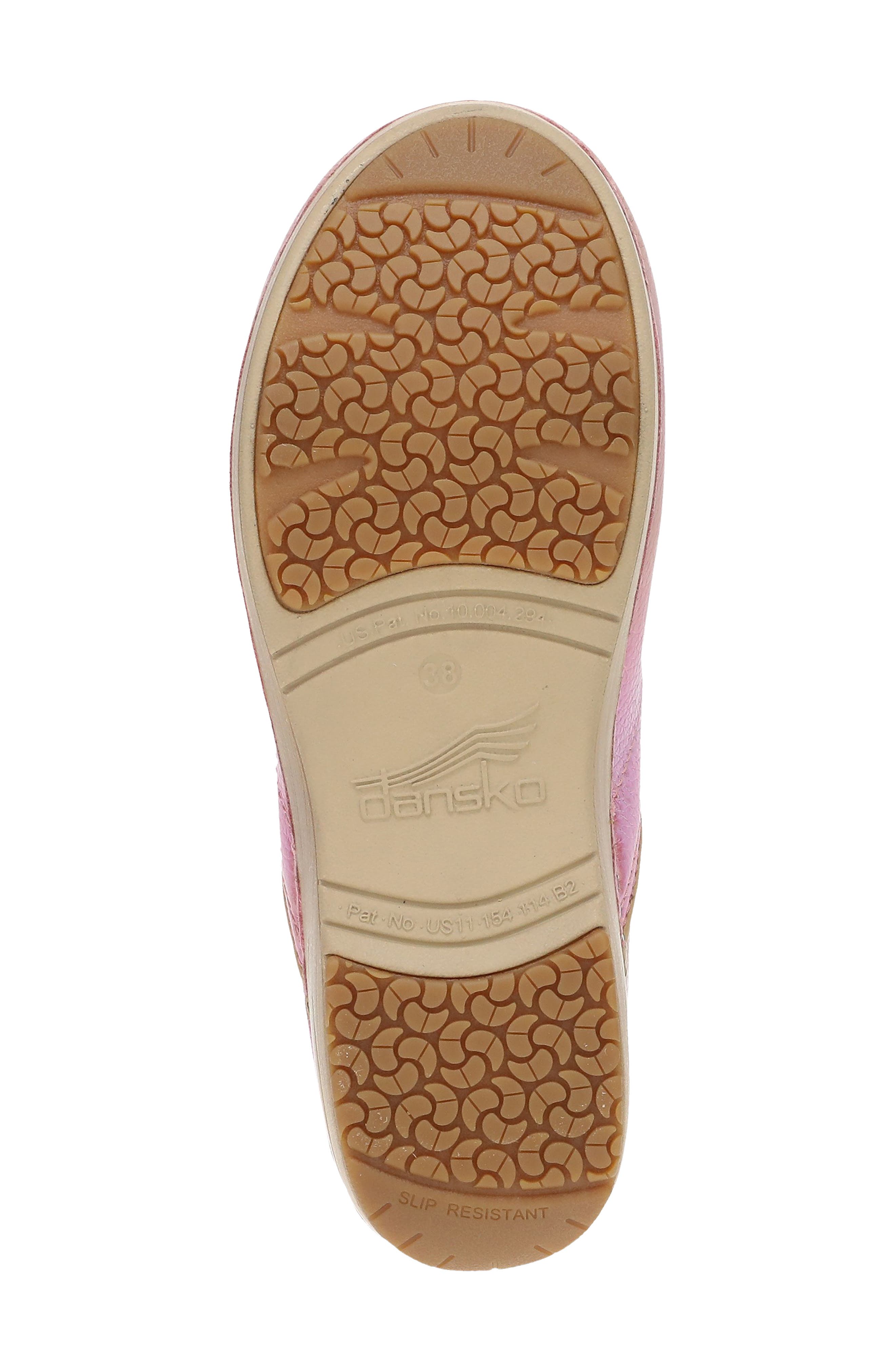 Dansko XP 2.0 Clog, Alternate, color, Pink Iridescent Leather