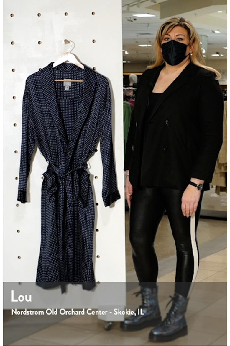 Dot Silk Robe video