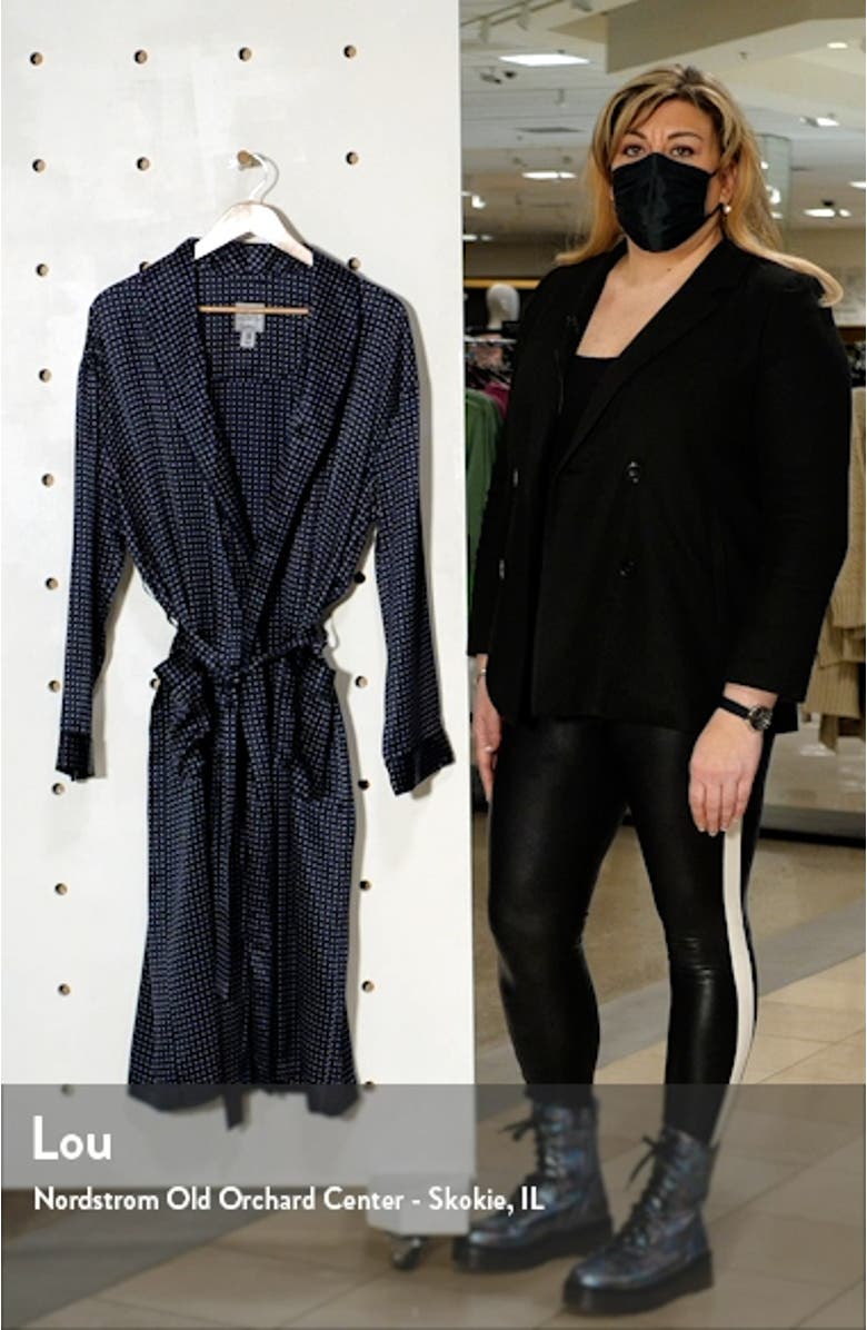 Dot Silk Robe, sales video thumbnail