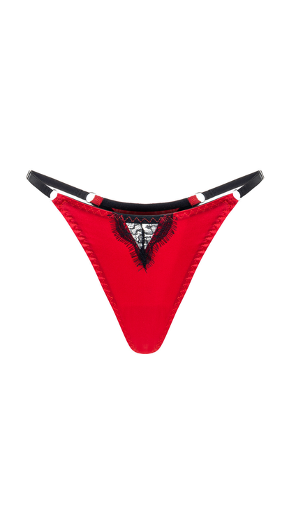 Hera Thong - Silk & Lace G-String