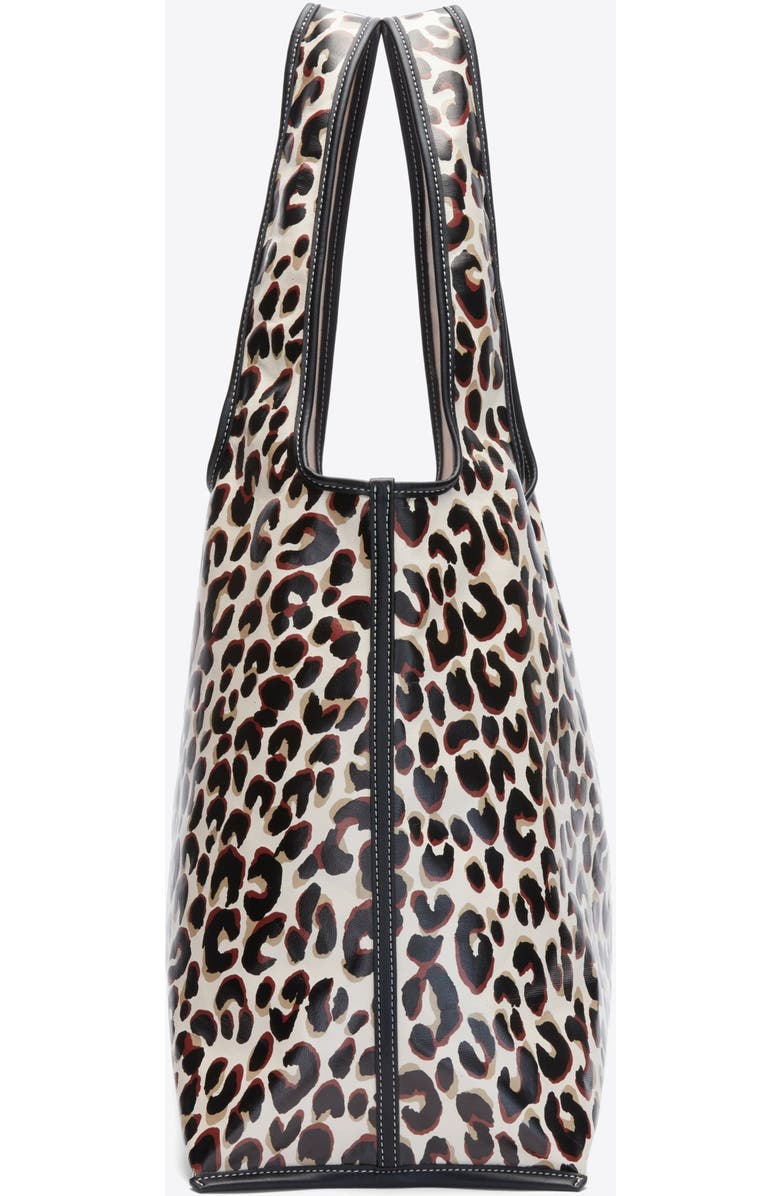 3.1 Phillip Lim Leopard Print Market Tote Bag, Alternate, color, Leopard Print