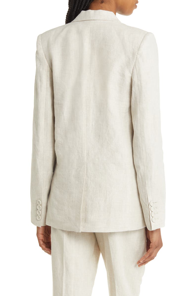 & Other Stories Double Breasted Linen Blazer, Alternate, color, 