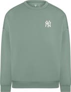 LEVELWEAR Women's Levelwear Sage Green New York Yankees Luxe Signature Tri-Blend Pullover Sweatshirt