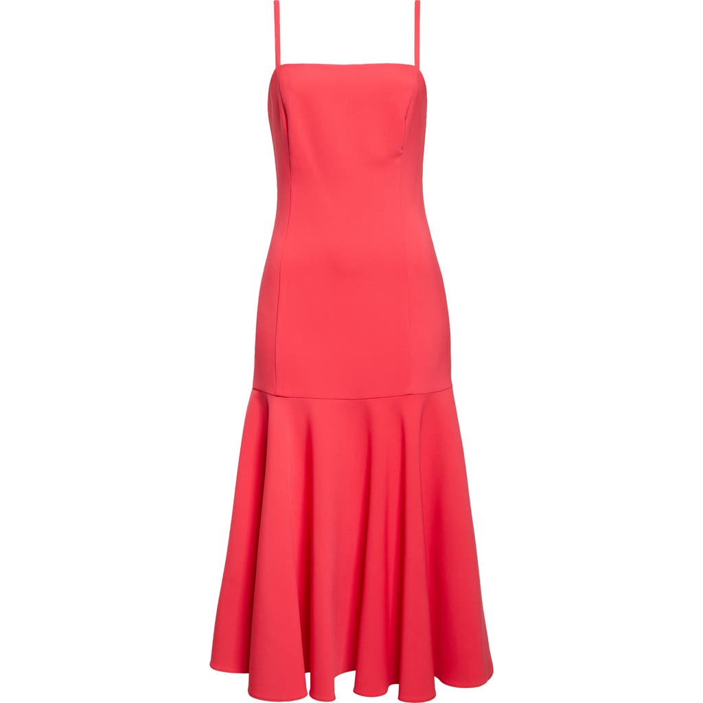 Carolina Herrera Drop Waist Midi Dress