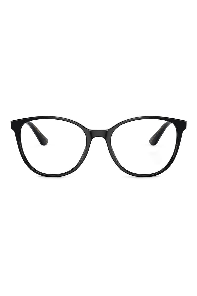 52mm Butterfly Optical Glasses, Main, color, BLACK
