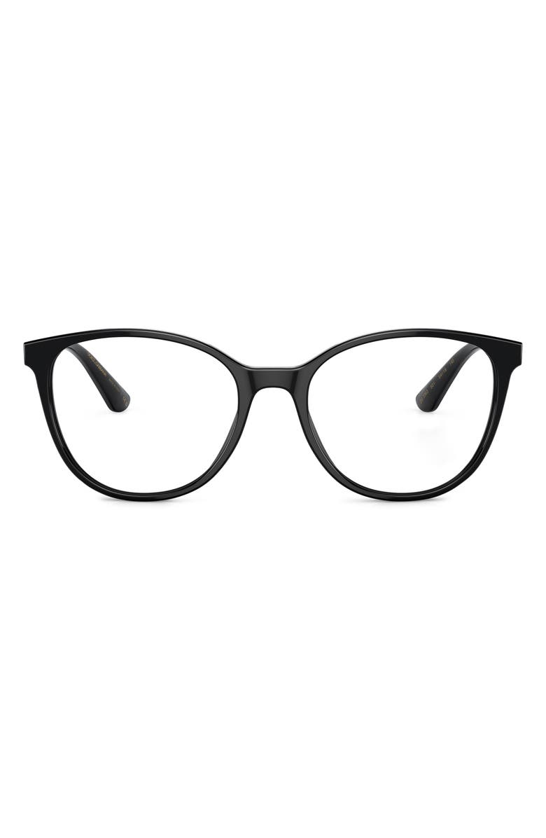 Dolce&Gabbana 52mm Butterfly Optical Glasses, Main, color, 