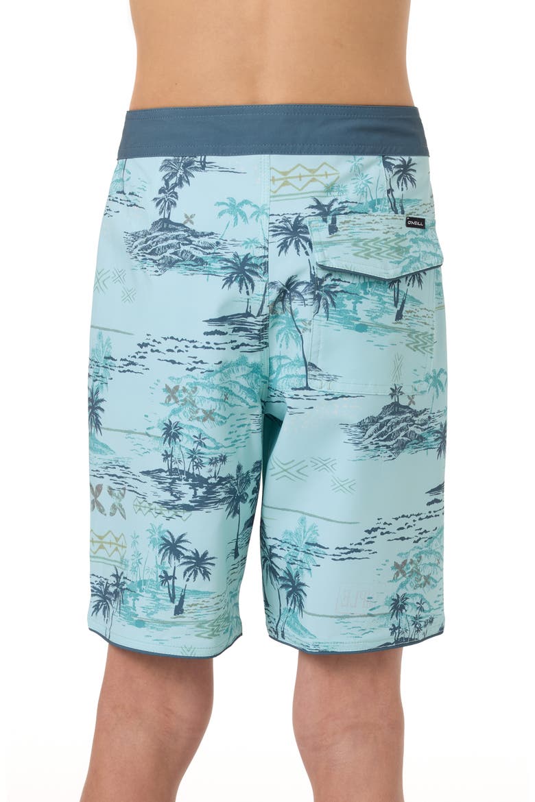 Kids' Hyperfreak Mysto Scallop Swim Trunks, Alternate, color, CANAL BLUE