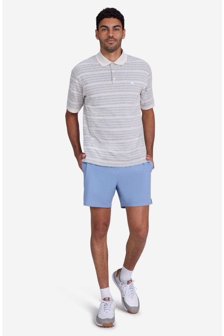 Jacquard Knit Polo, Alternate, color, THREAD THE NEEDLE - WHITE ONYX