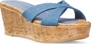 Stuart Weitzman Carmen Wedge Sandal