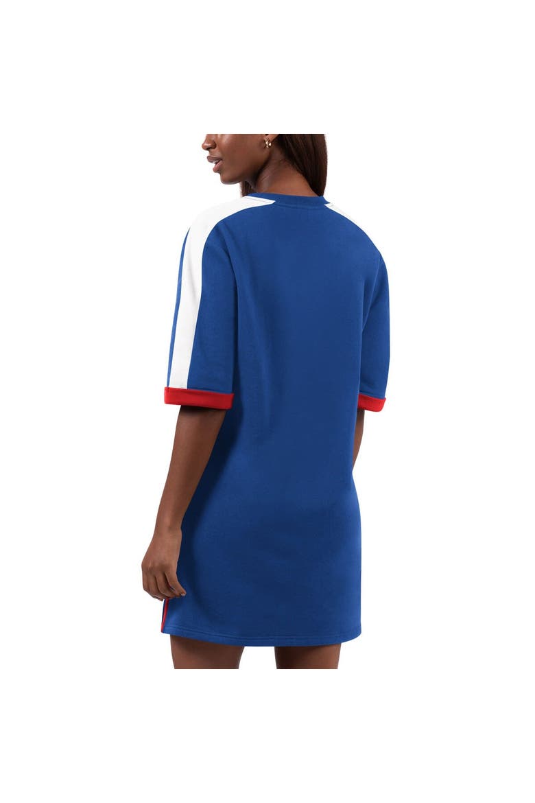 Women's G-III 4Her by Carl Banks Royal Philadelphia 76ers Flag Sneaker Dress, Alternate, color, Royal
